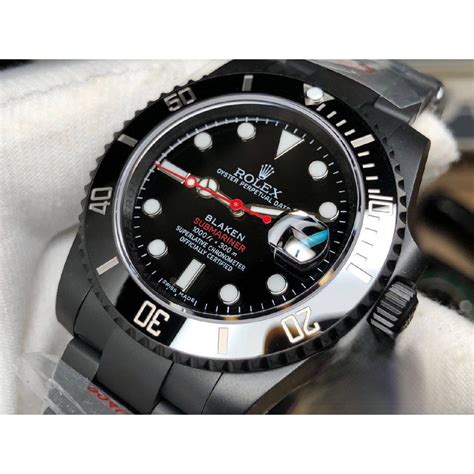 centurion rolex blaken|Blaken Submariner Centurion .